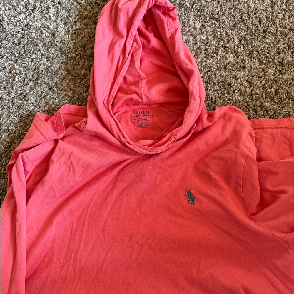 Polo by Ralph Lauren Coral Long Sleeve Shirt - Picture 2 of 2